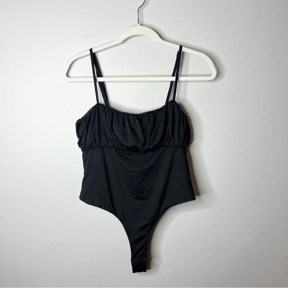 Princess Polly Black Sleeveless Bodysuit - Picture 1 of 6